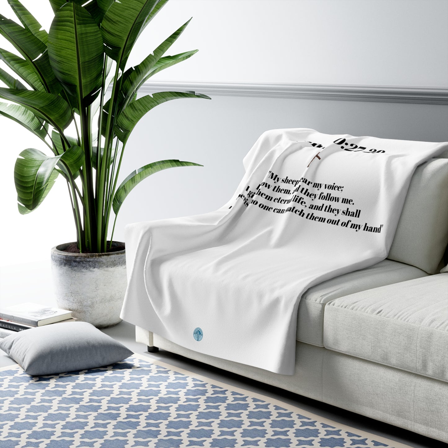 John 10:27- Fleece Blanket