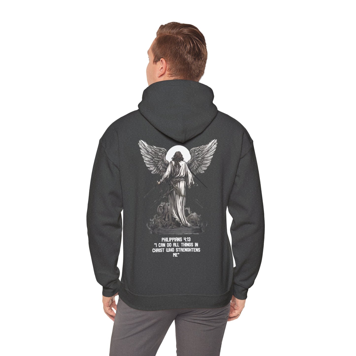 Philippians Armed Angel Hoodie