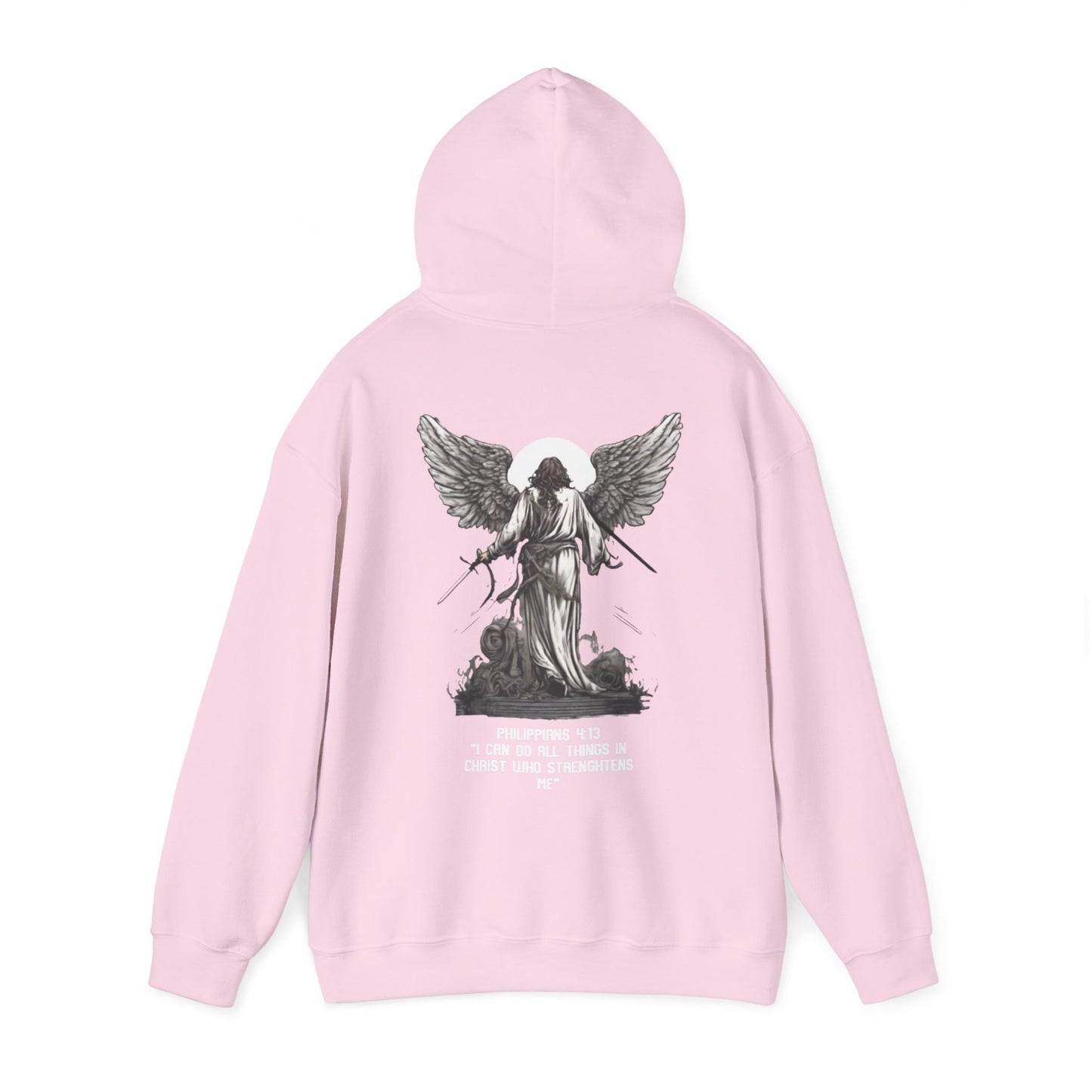 Philippians Armed Angel Hoodie