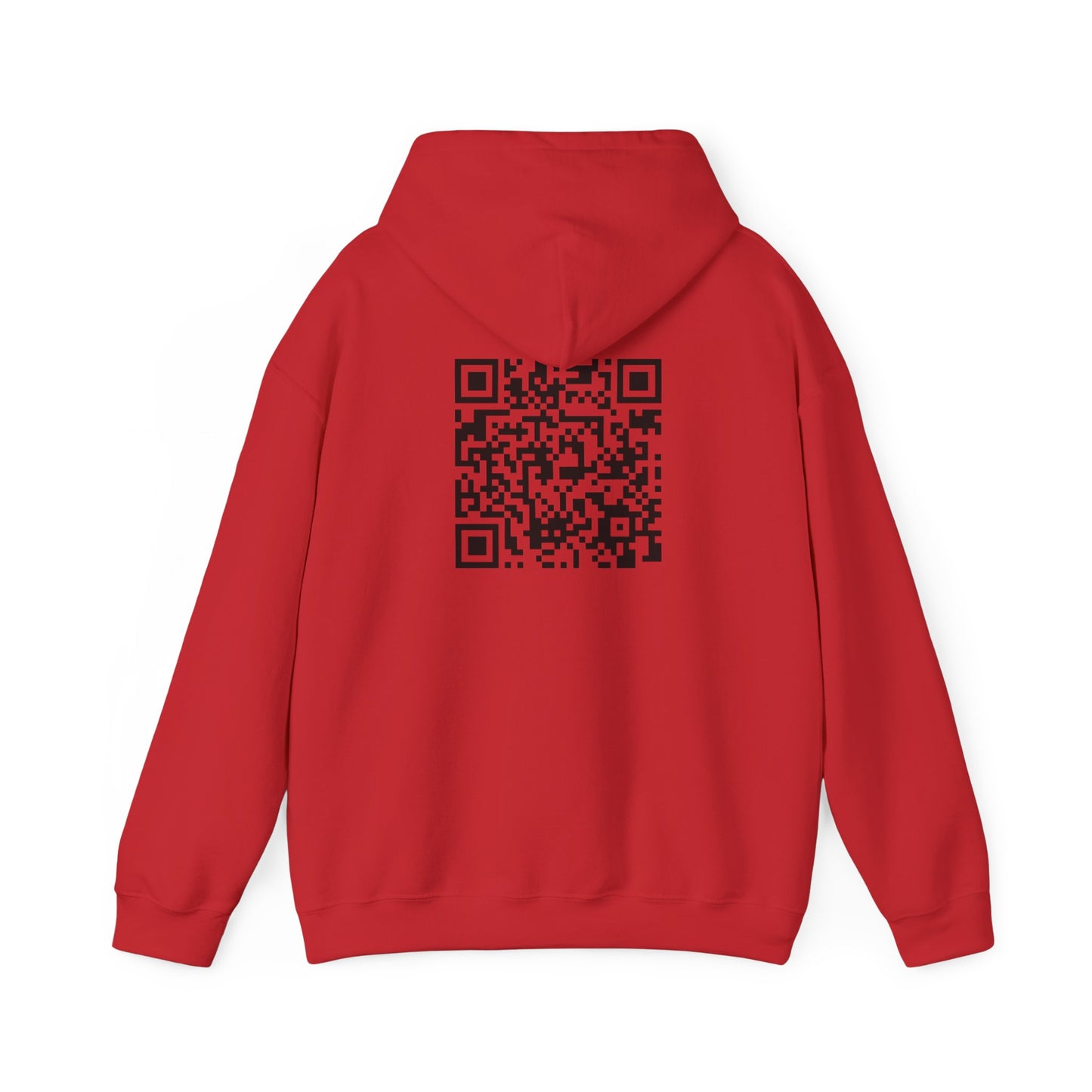 QR Code - Unisex Heavy Blend™ Hooded Sweatshirt - "Jesus Loves You :)"