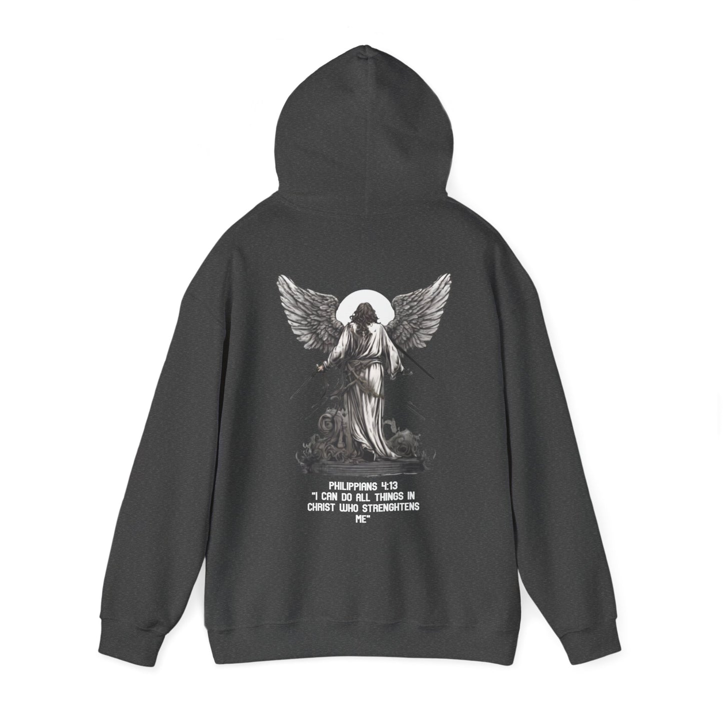 Philippians Armed Angel Hoodie